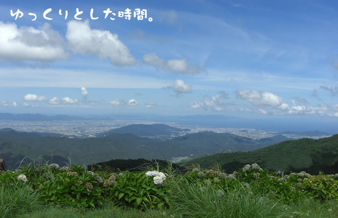 ゆっくりとした時間　佐那河内農園