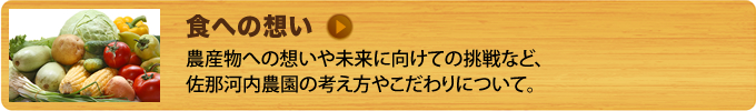 食への思い
